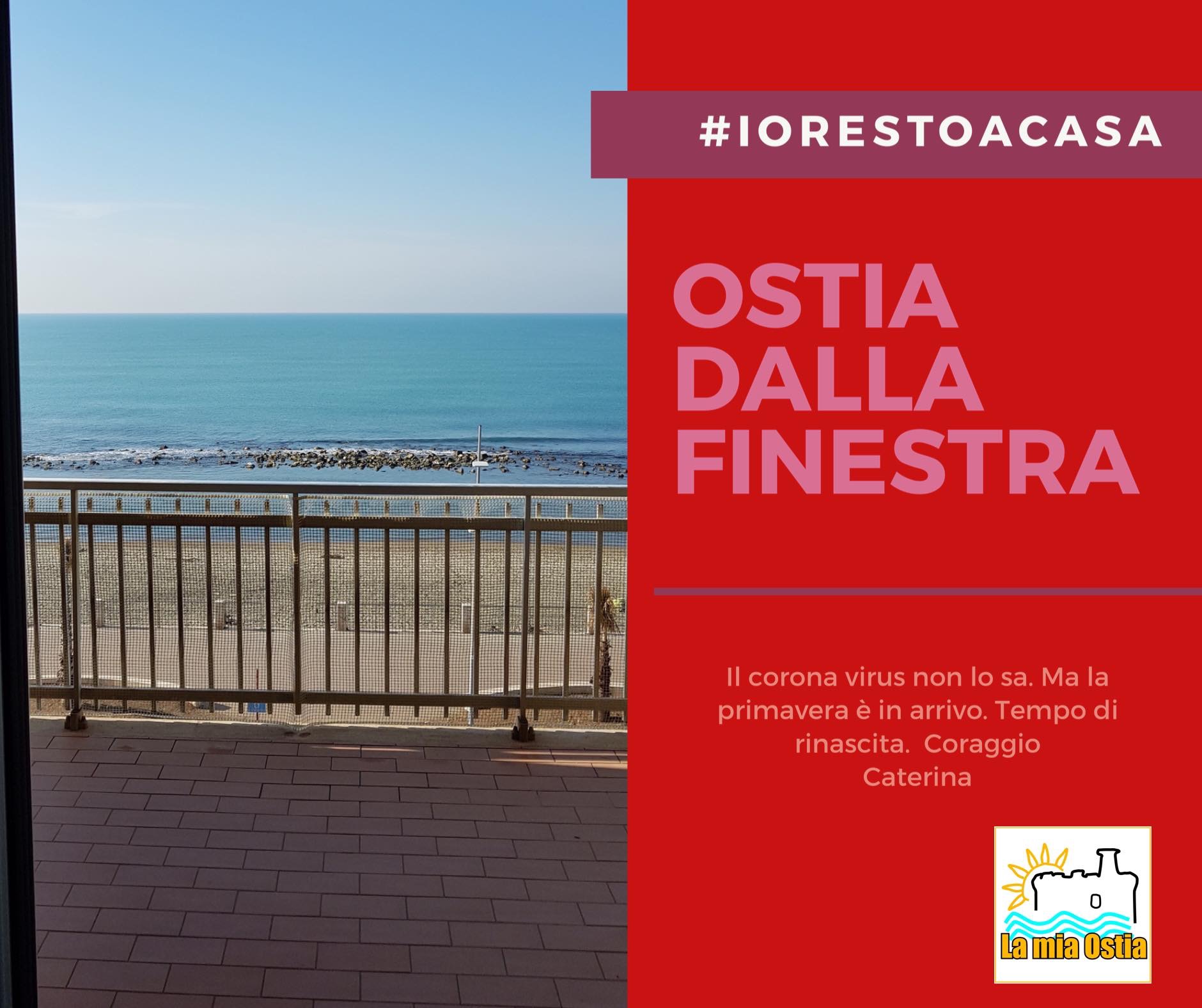 Ostia dalla finestra: mese di marzo